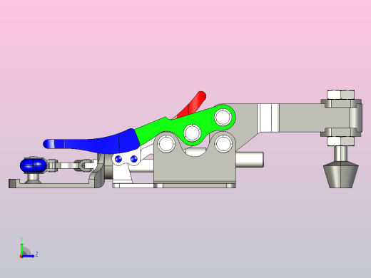 铰接夹快速夹左视缩略图