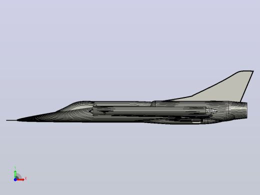 Dassault Mirage 5飞机前视缩略图