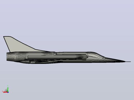 Dassault Mirage 5飞机后视缩略图