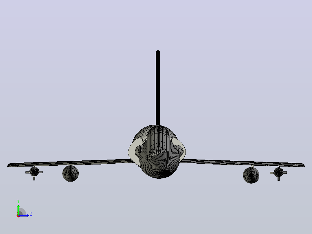 Dassault Mirage 5飞机左视图