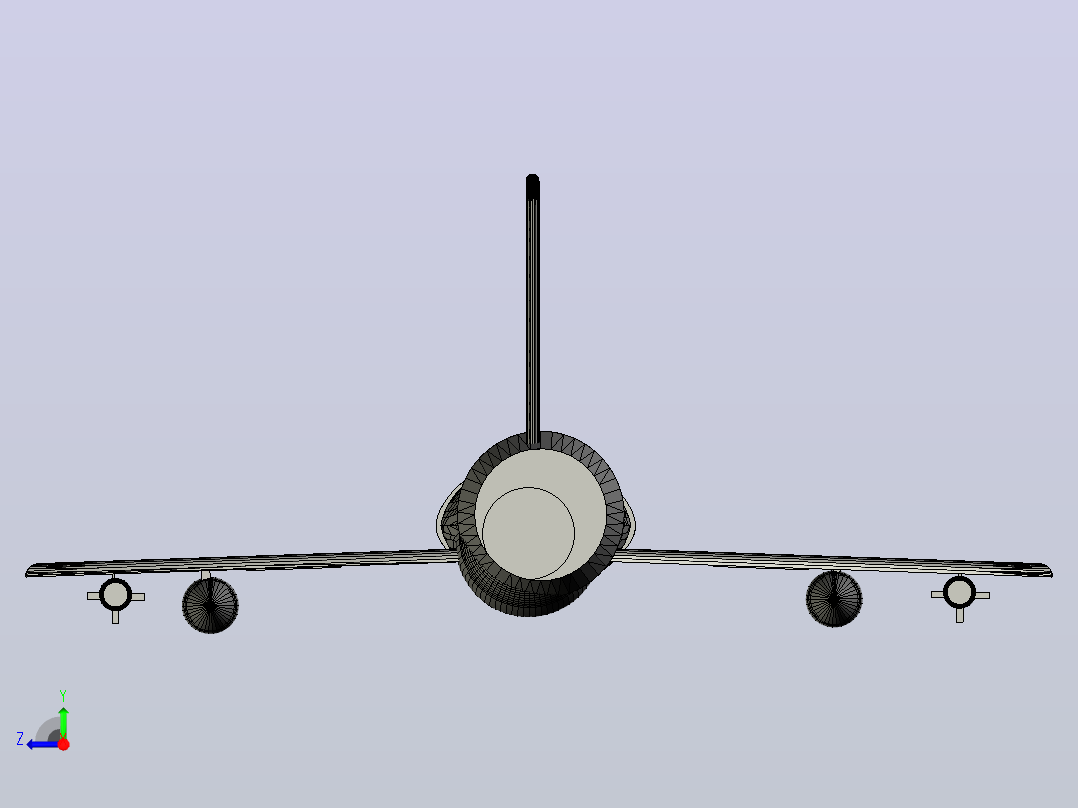 Dassault Mirage 5飞机右视图