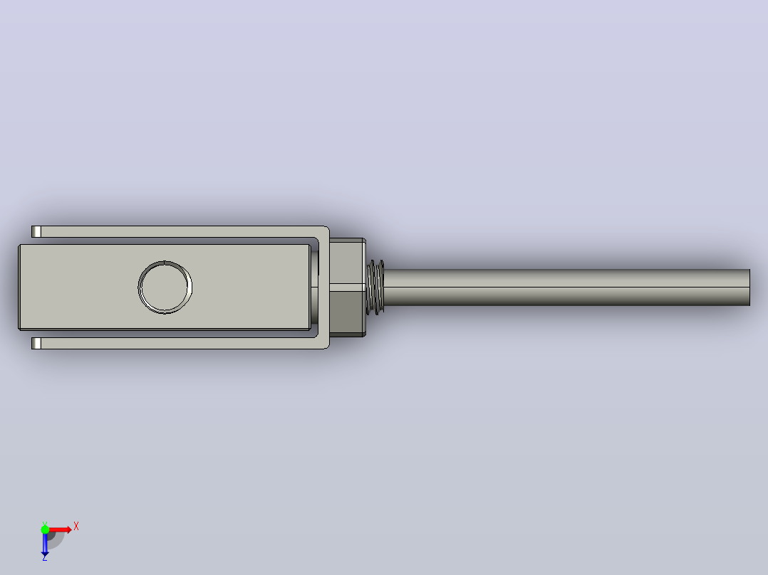 拉伸和压缩称重传感器LCSM微型力传感器1N 2.5N微型压缩拉伸称重传感器100g 250g俯视图