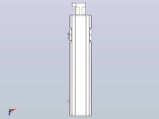 MTH13标准螺杆滑台[MTH13-L#-400-BC-P20-C3]俯视缩略图