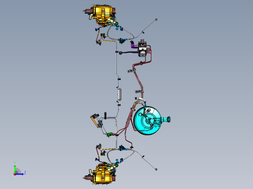 FNA3500001（制动系统装置-ABS）左视缩略图