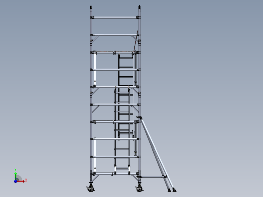 脚手架前视缩略图