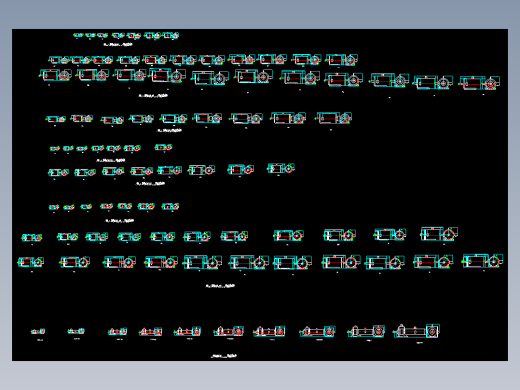 电机全套CAD版本图