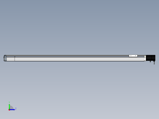 Toyo东佑达直线模组-ETH12-L10-1250-BC-M20-C4左视缩略图