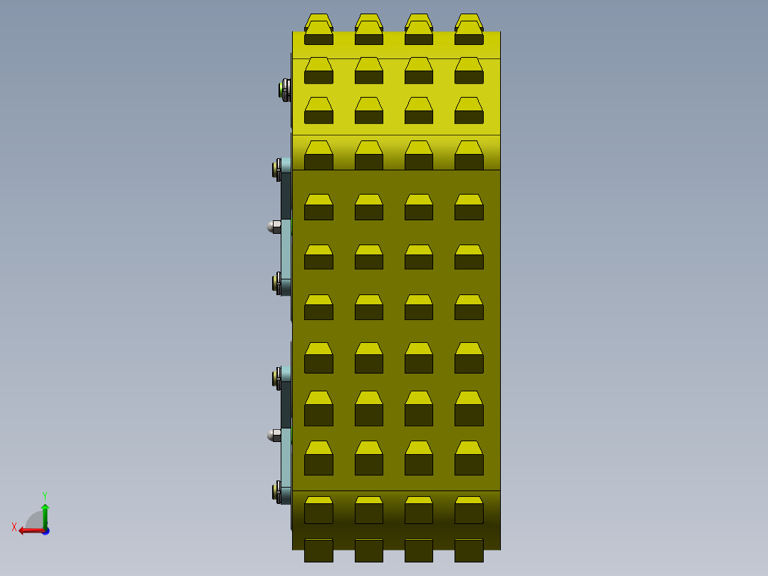 全地形步行车辆的设计与研究（全部结清）后视图