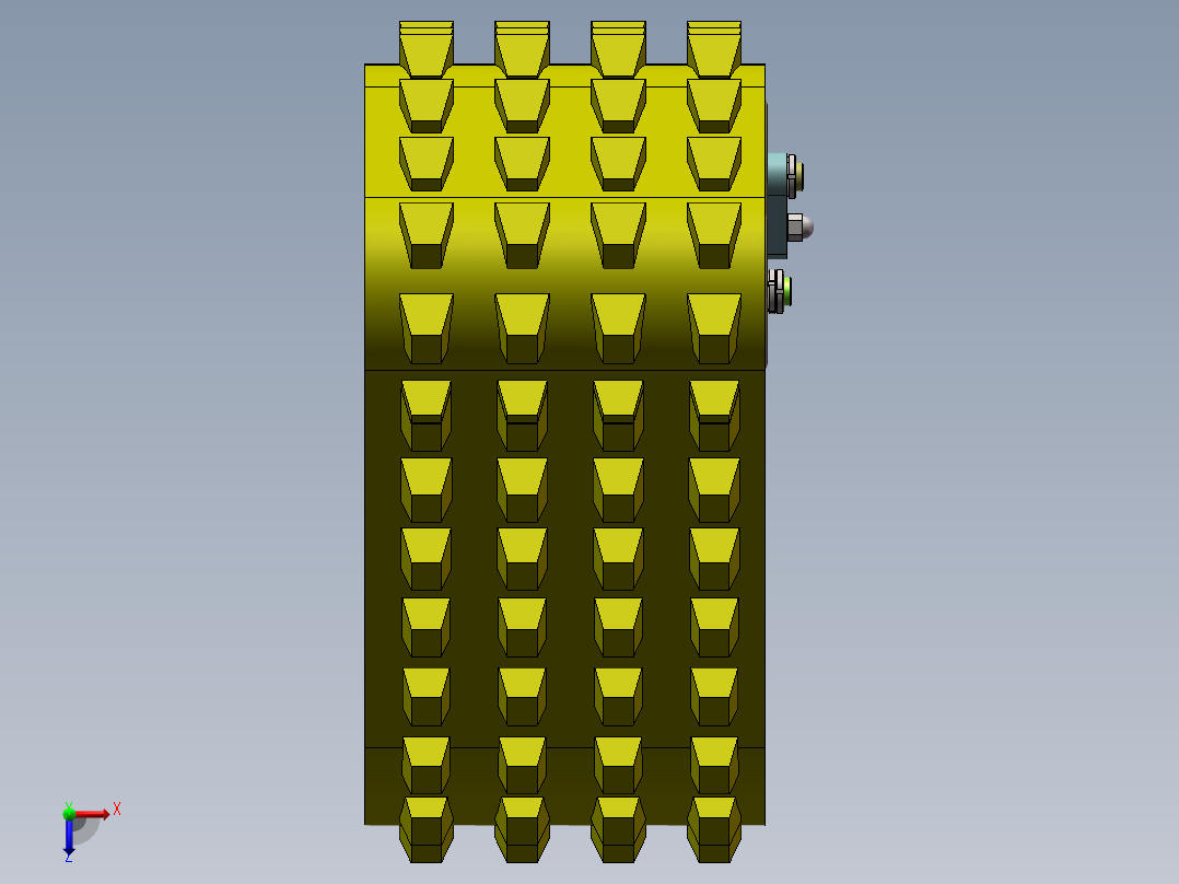 全地形步行车辆的设计与研究（全部结清）俯视图