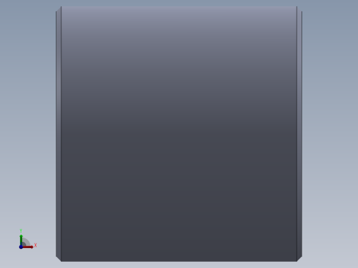 公制梯形螺母-TR26x5x50x48.SLDPRT前视缩略图