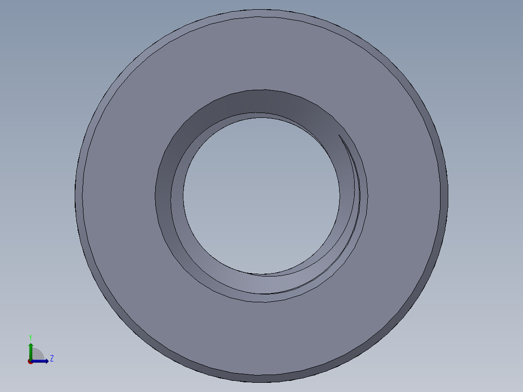 公制梯形螺母-TR26x5x50x48.SLDPRT左视图