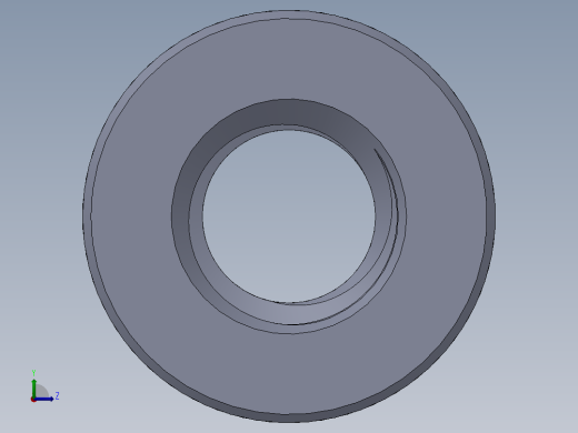公制梯形螺母-TR26x5x50x48.SLDPRT左视缩略图