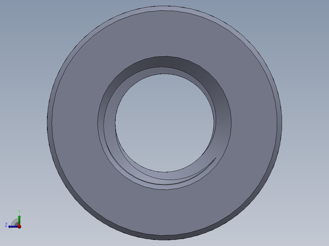 公制梯形螺母-TR26x5x50x48.SLDPRT右视图