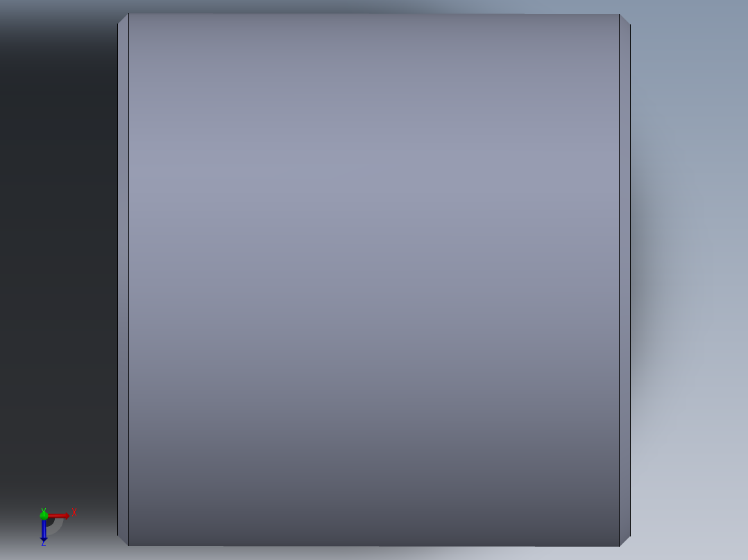 公制梯形螺母-TR26x5x50x48.SLDPRT俯视图