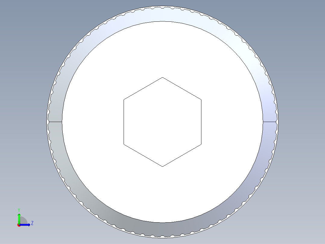 公制SH螺栓选择（DME）-SB DME PM10 x30.STEP左视图