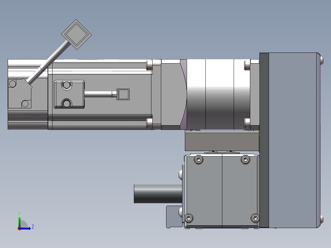 欧规同步带GTB65-RUT-400W左视图