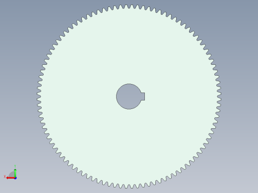 20款齿轮啮合 STP后视缩略图