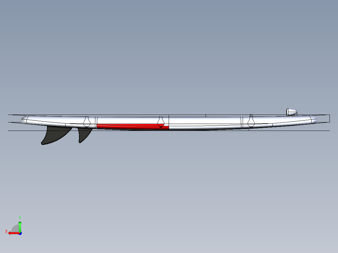 最好的桨板后视图