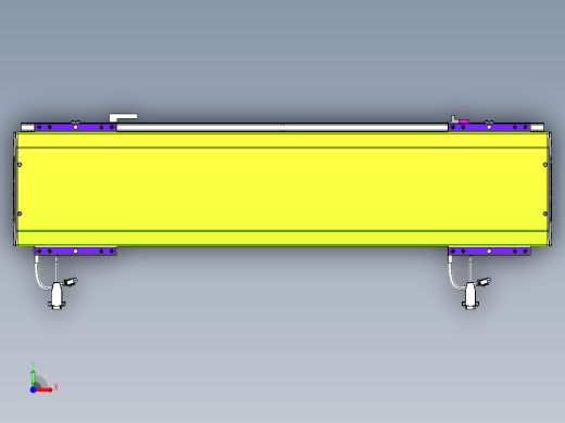 威洛博VL系列直线电机模组-2VL22H2-S600前视缩略图