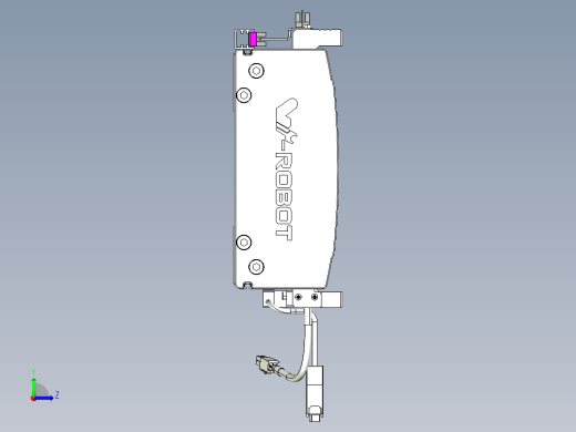 威洛博VL系列直线电机模组-2VL22H2-S600左视缩略图
