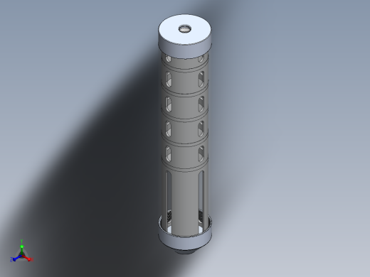 消音器11正等轴测缩略图