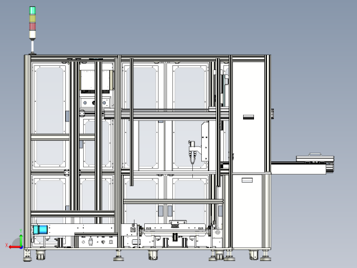 PCB盒卸载机后视缩略图