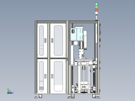 PCB盒卸载机左视缩略图