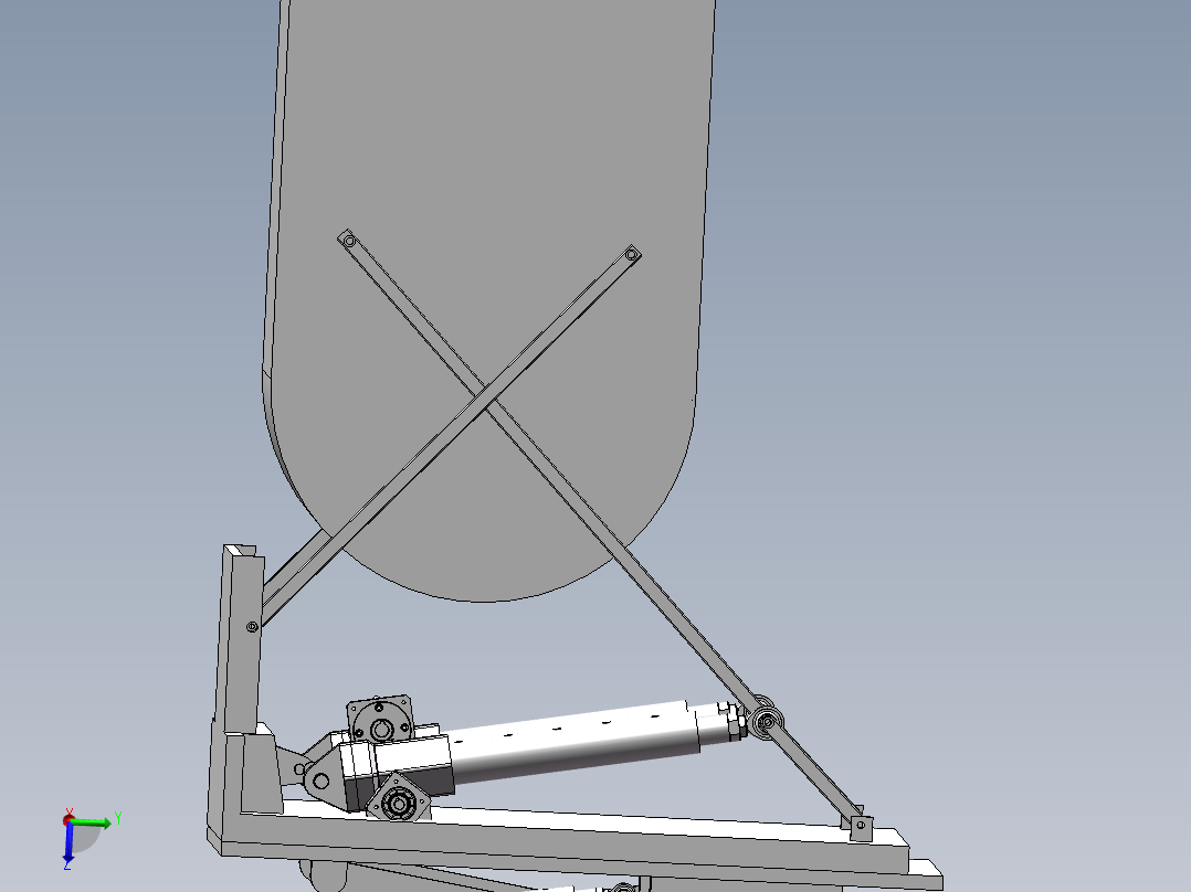 垃圾倾倒装置设计
