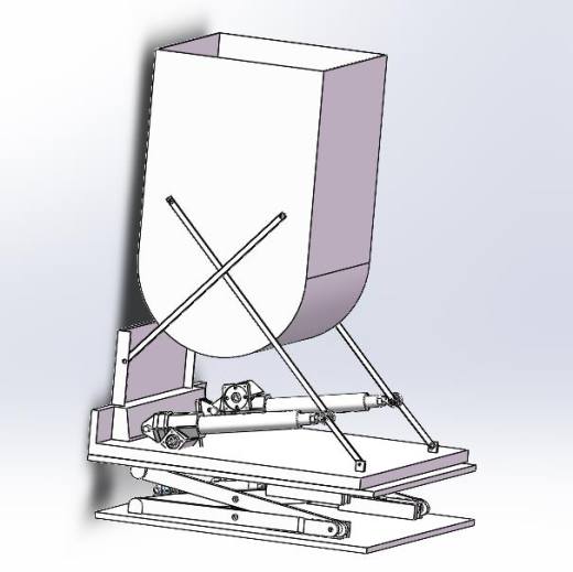 垃圾倾倒装置设计缩略图