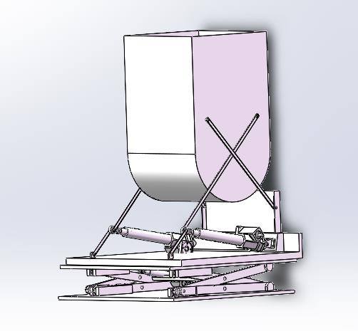 垃圾倾倒装置设计缩略图