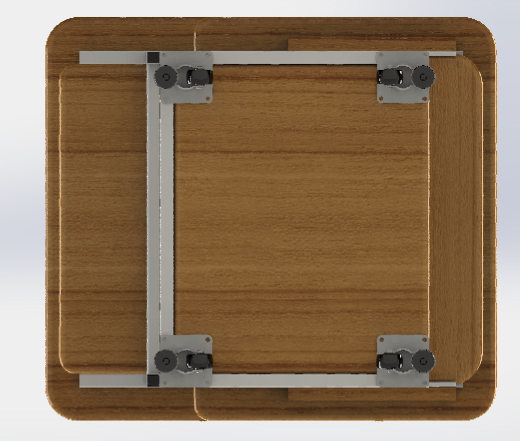 电脑桌设计图纸缩略图