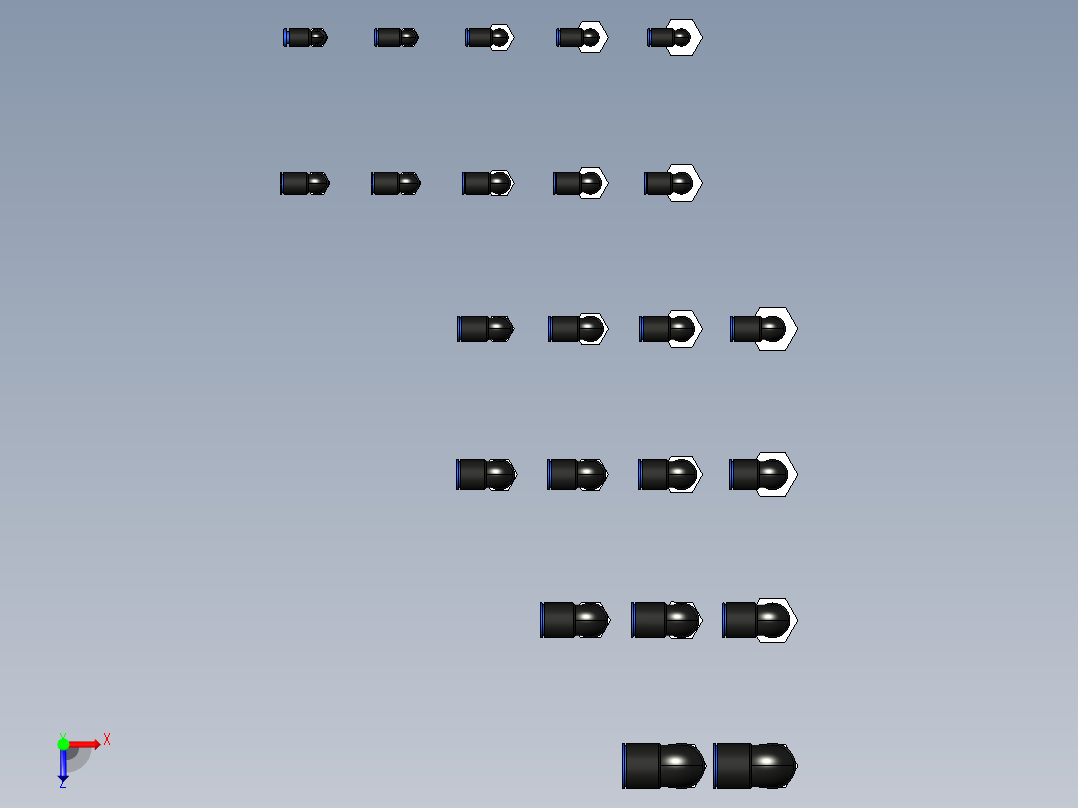 COTOVELO 90° MACHO.STEP俯视图