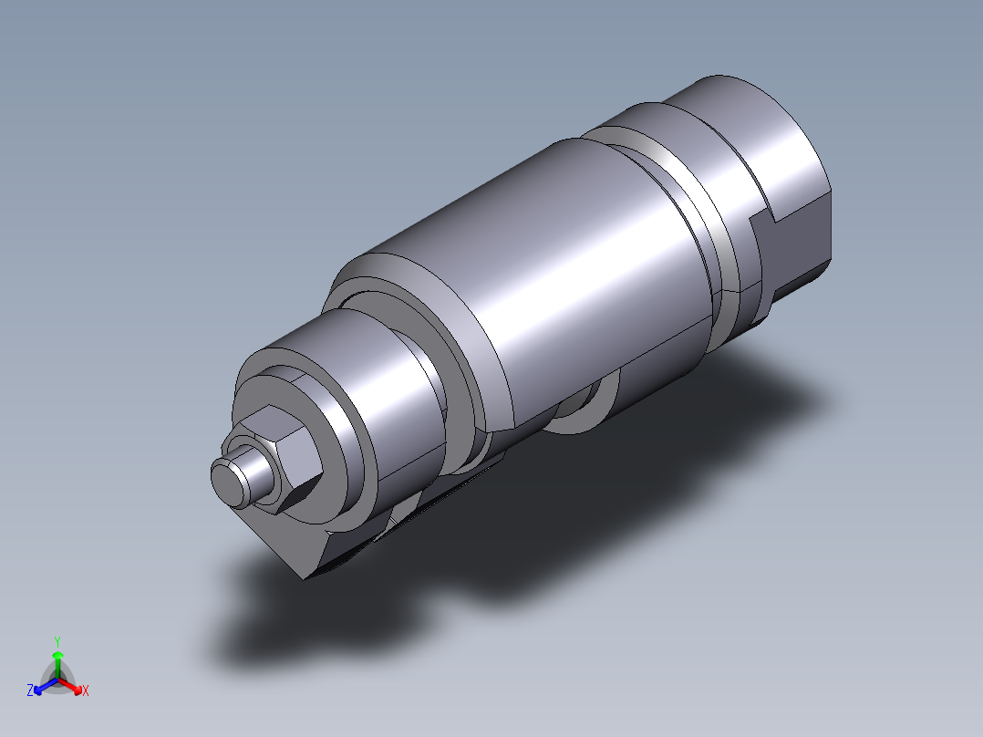 浮動夾持支撐座2332-3D多系列多零件图纸模型正等轴测图