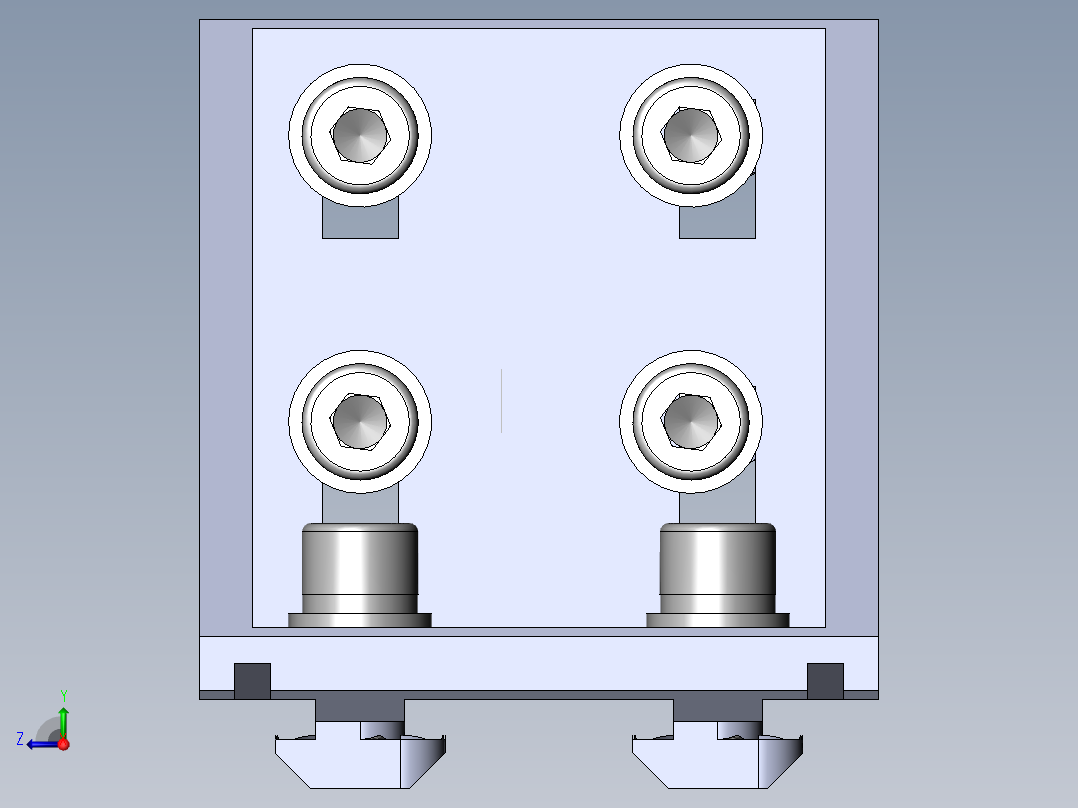 铝型材及其附件3.21.40.8080.STF前视图