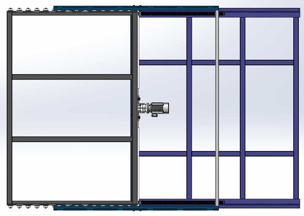 齿轮双伸缩机构