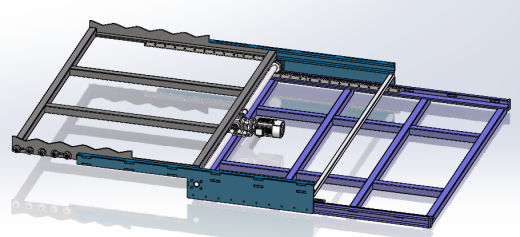 齿轮双伸缩机构缩略图