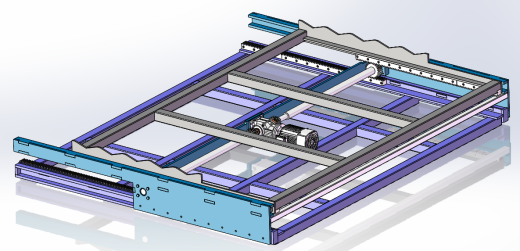 齿轮双伸缩机构缩略图