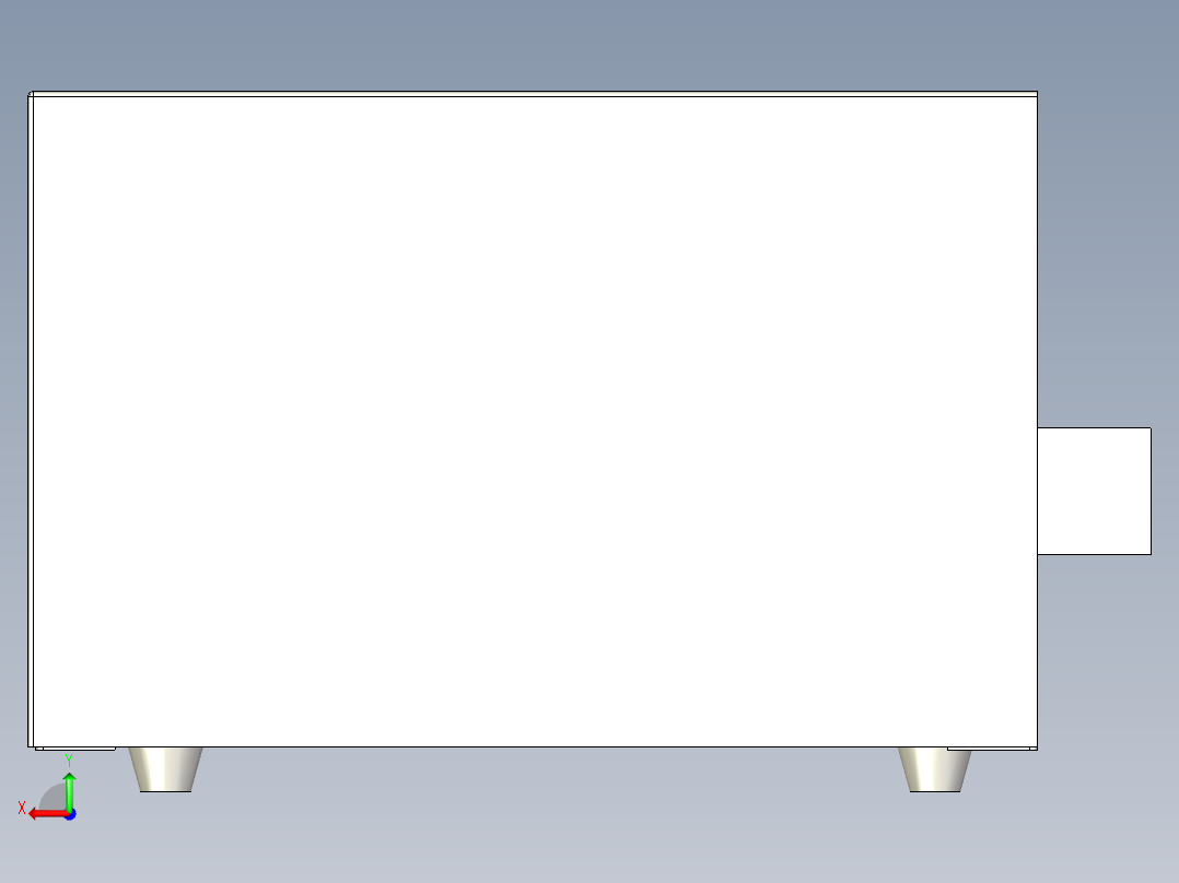 4KA液晶显示电源模型(1)后视图