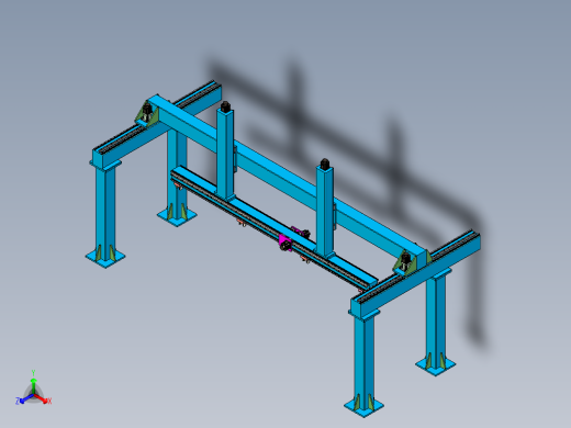桁架机械手设计模型
