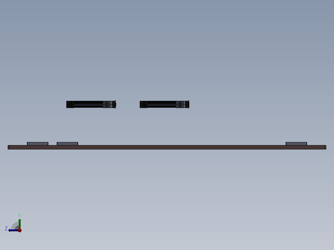 流水线、生产线(20)右视图