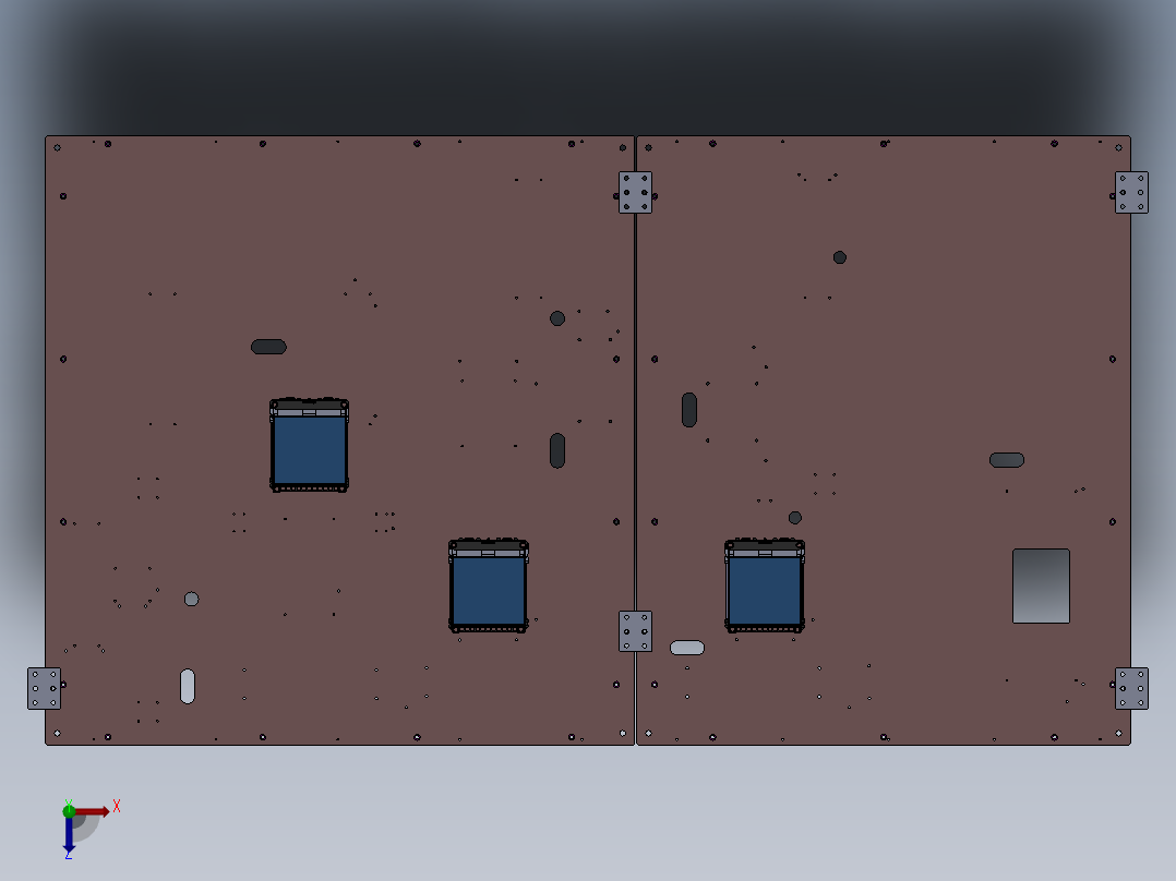 流水线、生产线(20)俯视图