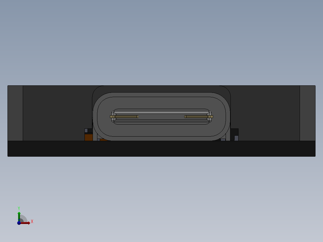 传感器(50)前视图