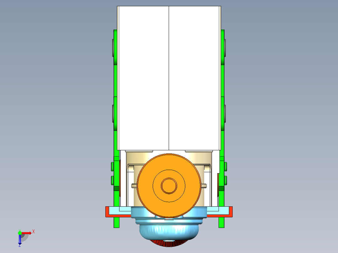 A2004466-火车头玩具俯视图