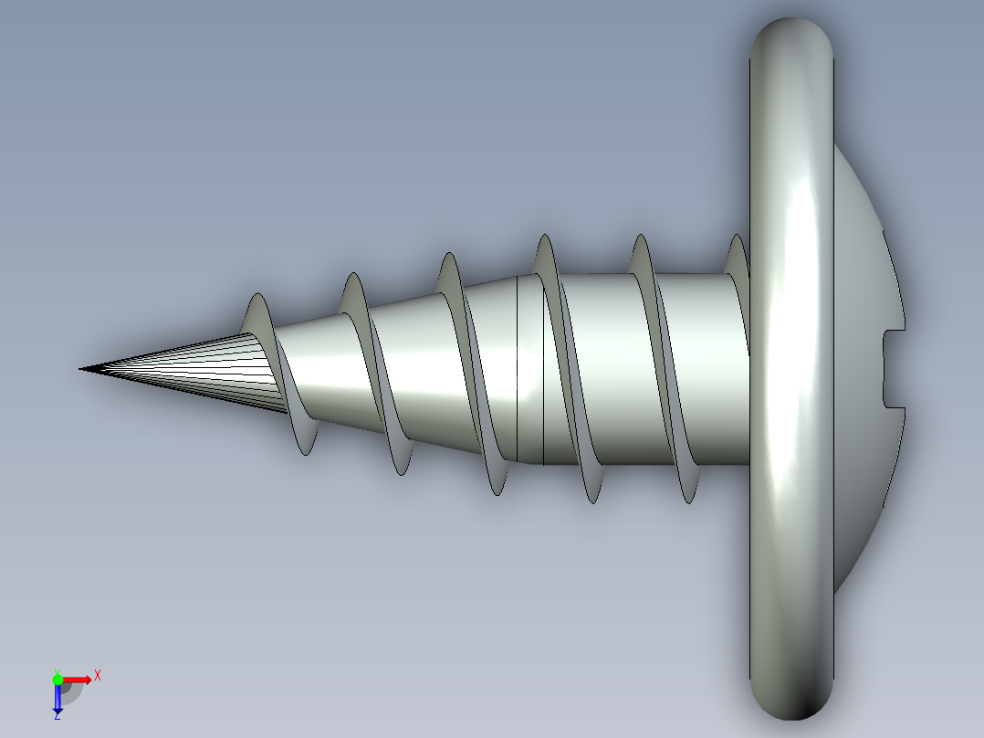 A2004956-多套自攻螺钉俯视图