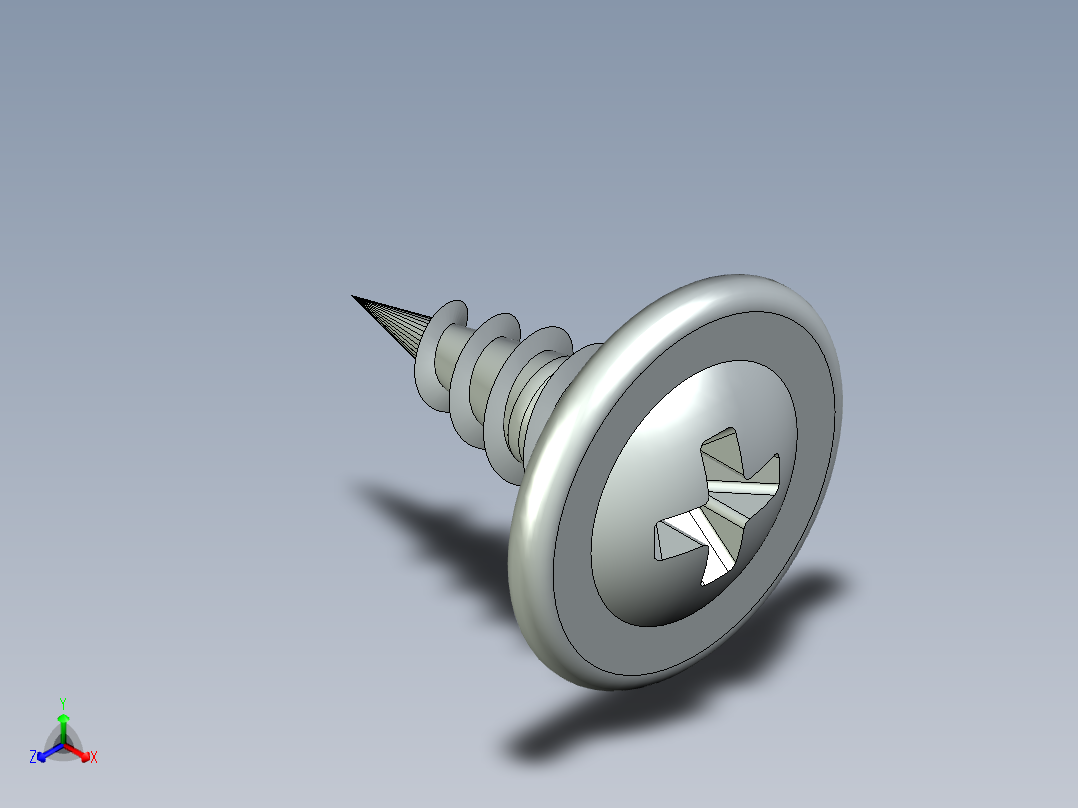 A2004956-多套自攻螺钉正等轴测图