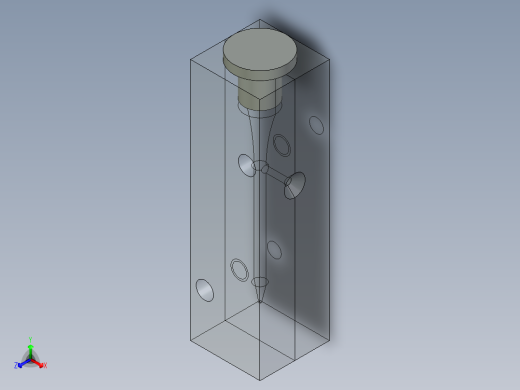 B3004476-高尔夫球座注塑模具