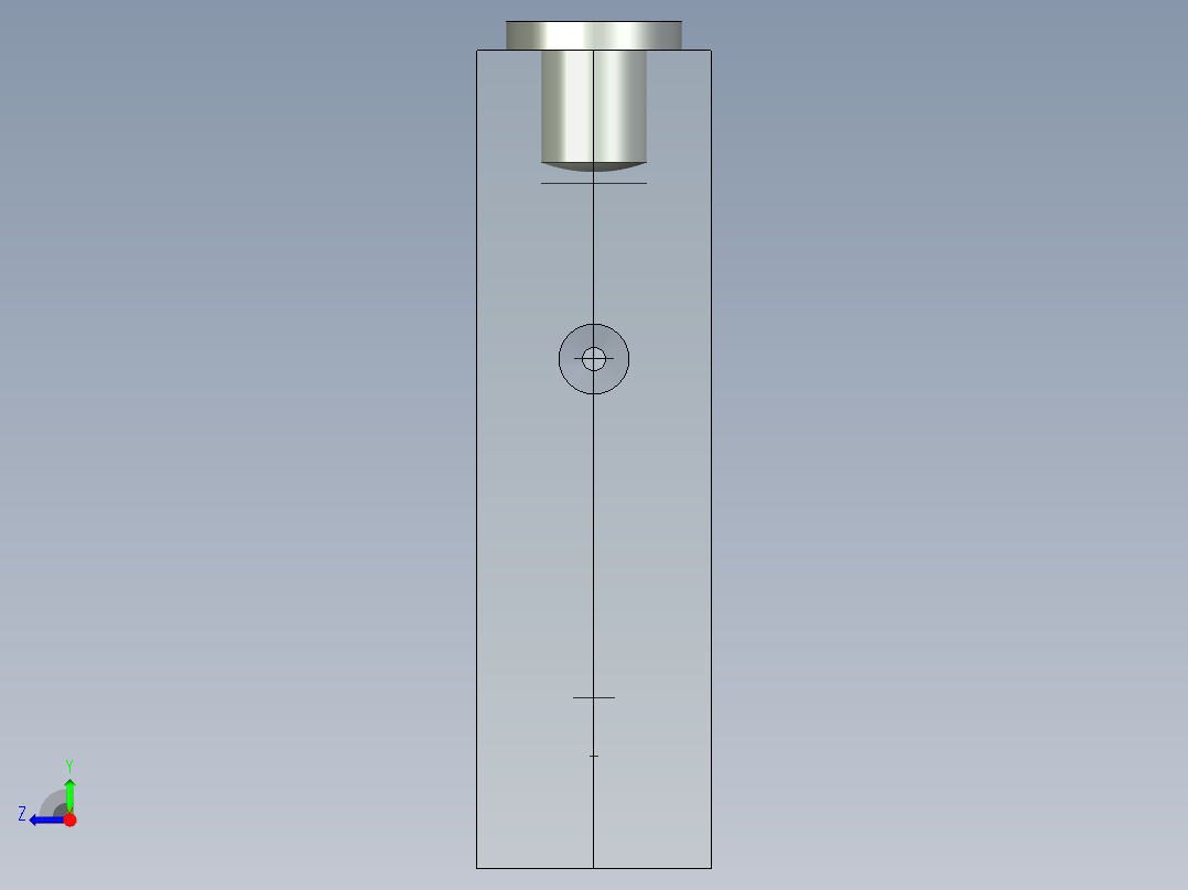 B3004476-高尔夫球座注塑模具右视图