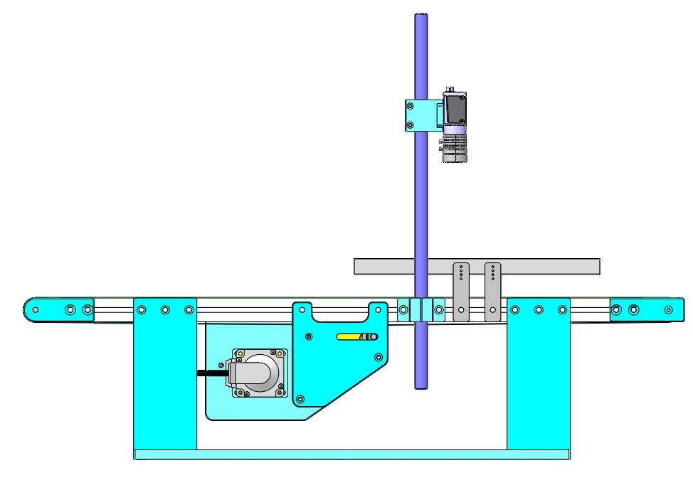 视觉拍照输送线