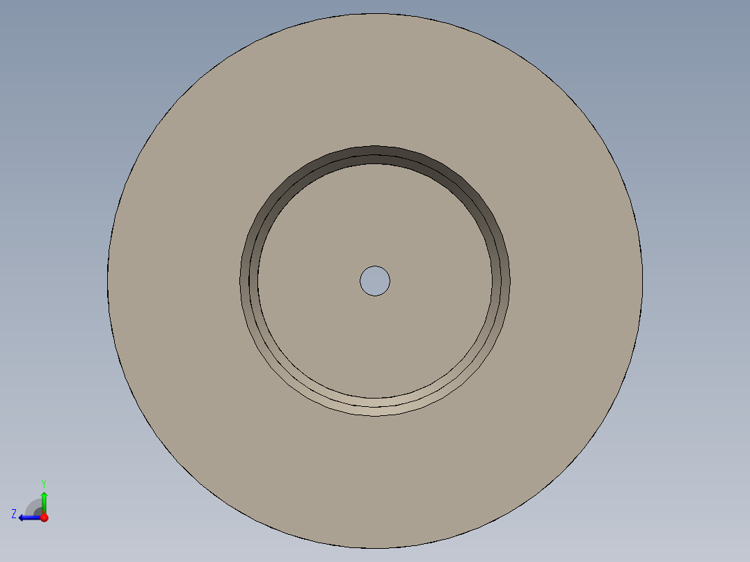 齿轮滑轮设计右视图