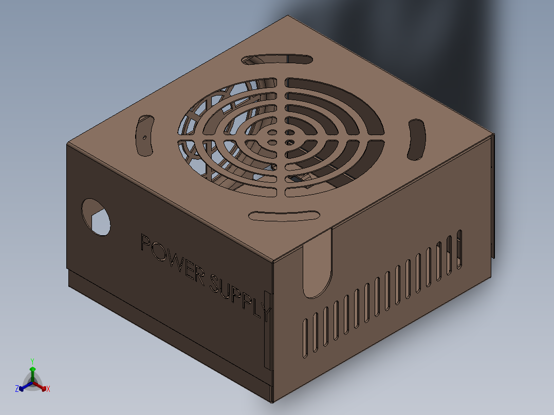 电源17正等轴测图